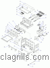 Exploded parts diagram for model: 720-0099-NG