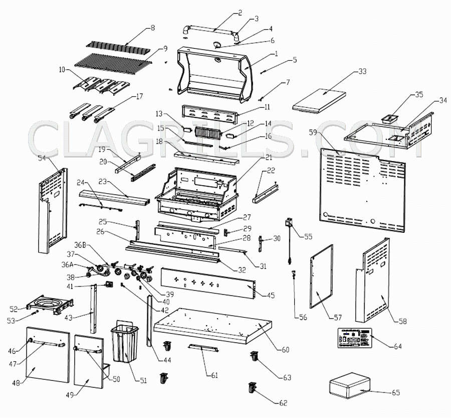 Parts for Master Forge BG1793B A FREE SHIPPING