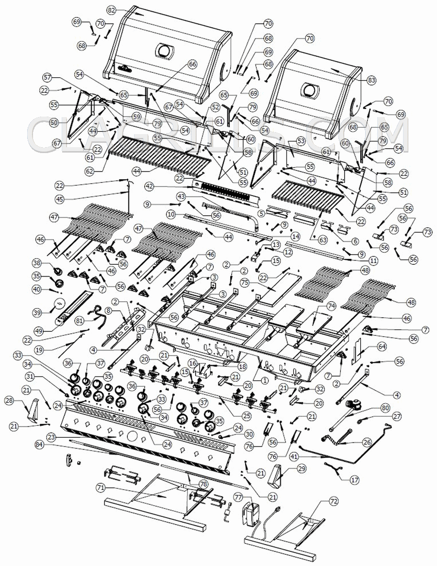 Napoleon on sale grill parts