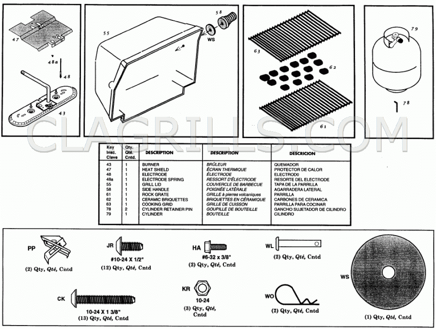 Parts For Patio Master Pg415h Free Shipping