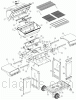 Exploded parts diagram for model: 4155-54