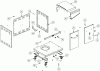 Exploded parts diagram for model: 585164