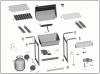 Exploded parts diagram for model: PG4202W