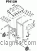 Exploded parts diagram for model: PT415H