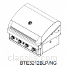 Grill image for model: BTE3212BLP (Elite)