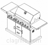 Grill image for model: YN662LP (Grand Turbo)